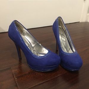 Blue Baby Phat Pumps